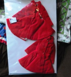 skipper red velvet coats